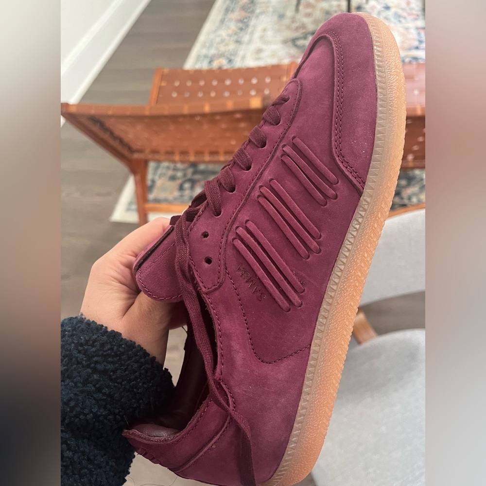 NEW Samba burgundy sneakers